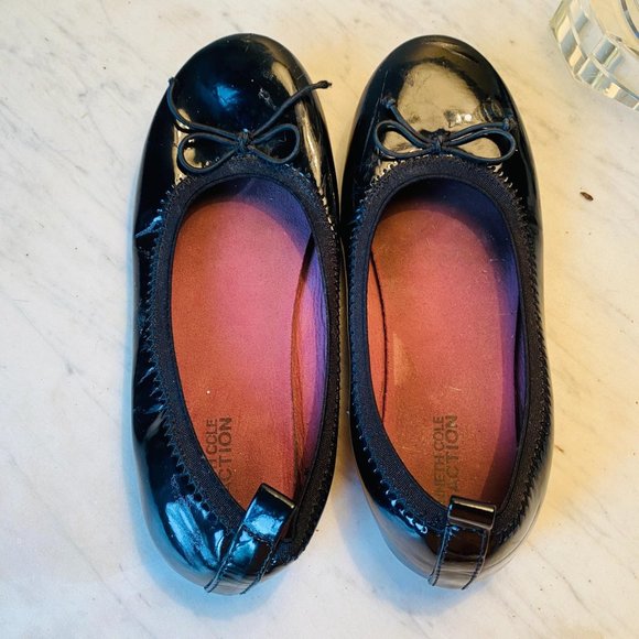 Kenneth Cole Reaction Girls Copy Tap Ballet Flats - Picture 2 of 8